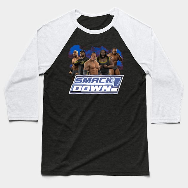 Smackdown! Baseball T-Shirt by Litaru